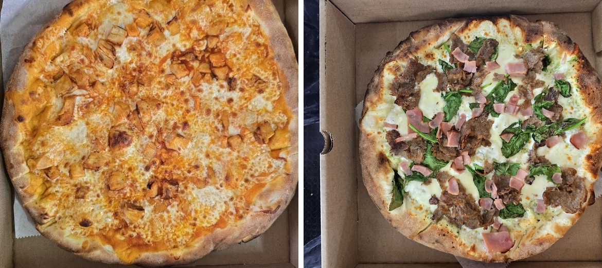 Rojas Wood Fired Pizza Menu