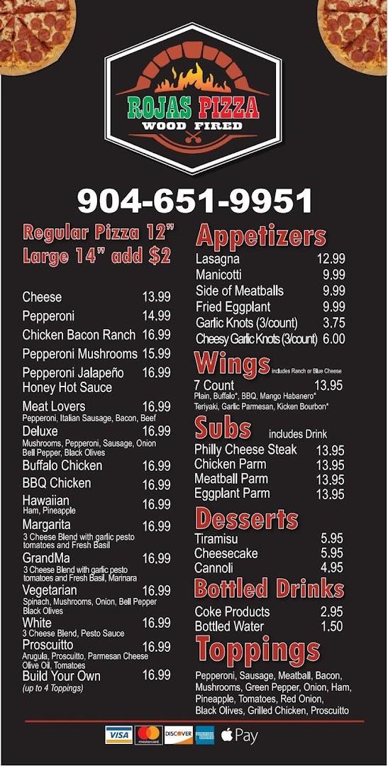 Rojas Wood Fired Pizza
